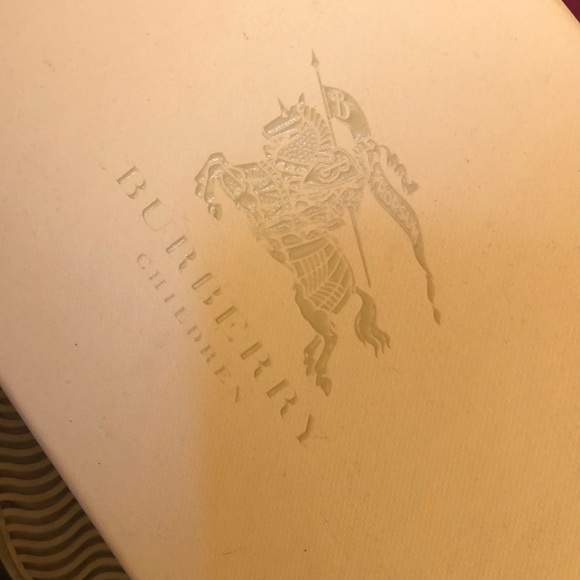 Burberry Kids Sneakers in Black and Brown Check - Picture 4 of 5